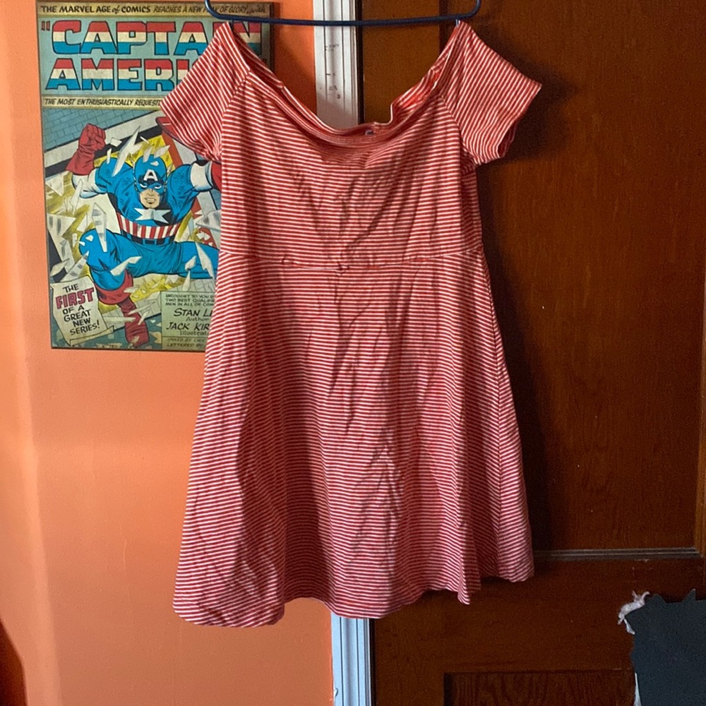 Off the shoulder dress